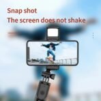 Bluetooth Selfie Tripod Telescopic Stick Remote Monopod Extendable