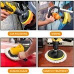 Car Polisher Polishing Pads for Drill Sponge Buffer Waxing Buffing