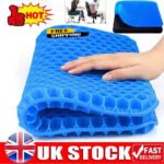Honeycomb Breathable Gel Seat Cushion Cooling Double Egg Thick