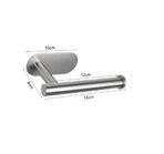 Toilet Roll Holder Dispenser Wall Mounted Stainless Steel Modern