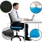 Honeycomb Breathable Gel Seat Cushion Cooling Double Egg Thick