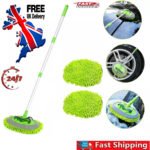 Adjustable Long Handle Telescopic Car Wash Brush Mop Vehicle