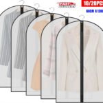 Clear Polythene Garment Covers Suit Dress Coat Dust