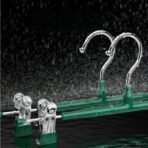 Strong Chrome Clip Hangers for Trousers, Skirts and Coats