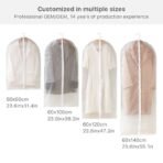 Clear Polythene Garment Covers Suit Dress Coat Dust
