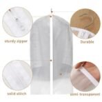 Clear Polythene Garment Covers Suit Dress Coat Dust