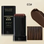2 in 1 Hair Dye Stick with Comb Black Brown Coffee Long Lasting
