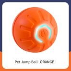 Smart Interactive Dog Toy Ball USB Auto Moving Bouncing Pet Play