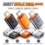 6A USB OTG Adapter USB 3.0 A Male To Type C Female Converter Fast