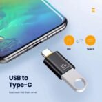 6A USB OTG Adapter USB 3.0 A Male To Type C Female Converter Fast