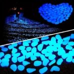 Glow in the Dark Garden Pebbles Stones for Pathway Yard Aquarium