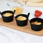 Ramekins for Air Fryer Egg Poacher Silicone Muffin Moulds Liners 1