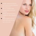 50ml Castor Oil Roll-On for Skin Organic with Rose Quartz 100% Pure