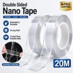 Heavy Duty Double-Sided Nano Tape Reusable Strong Stick Mounting