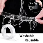 Heavy Duty Double-Sided Nano Tape Reusable Strong Stick Mounting