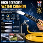 Portable Car Wash Water Gun High Pressure Spray Nozzle Household