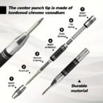 Automatic Centre Punch Spring Loaded Auto Hole Metal Wood Marker