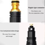 Portable Car Wash Water Gun High Pressure Spray Nozzle Household