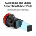 Bike Rear Light Taillight Smart Brake Sensor USB Rechargeable