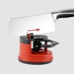 Anysharp Knife Sharpener Hands-Free Safety Powergrip Suction Safely