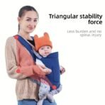 Ergonomic Baby Carrier Backpack Adjustable Head Support Baby