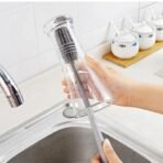Silicone Bottle Brush Long Handle Cup Scrubber Glass Cleaner