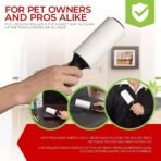 Lint Roller 360 Extra Sticky Sheets for Pet Hair Clothes