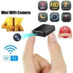 4K Mini WiFi Security Camera Night Vision Waterproof Home CCTV