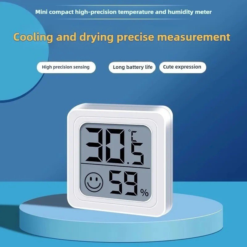 Digital Thermometer Hygrometer LCD Humidity Temperature Sensor Room