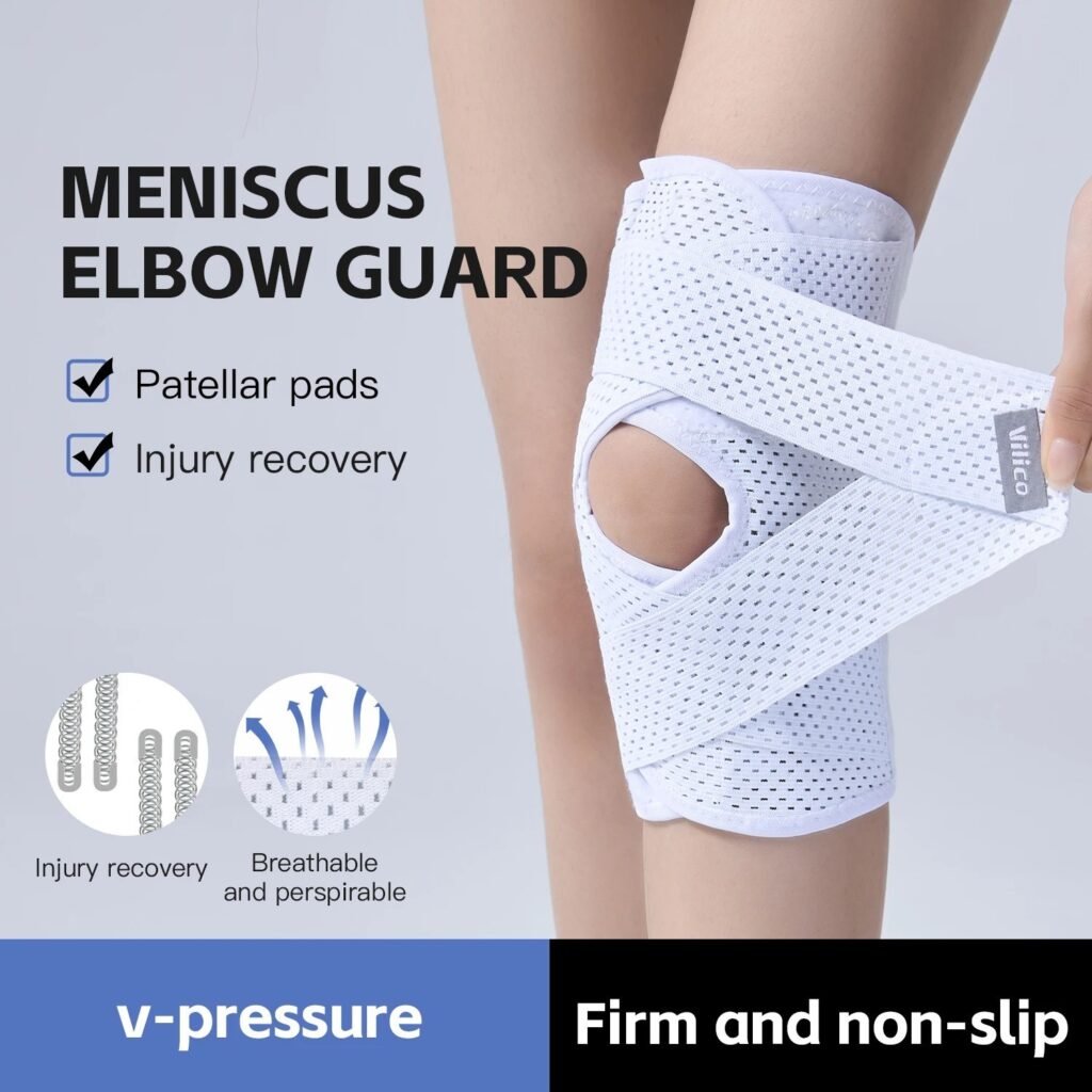 Knee Arthritis Support Brace Guard Stabiliser Strap Wrap Open