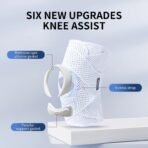 Knee Arthritis Support Brace Guard Stabiliser Strap Wrap Open