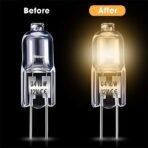 G4 Halogen Capsule Bulbs — 12V Bi-Pin, 10 Pack - Image 4