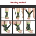 Ankle Brace Support Compression Sleeve Sport Plantar Fasciitis Foot