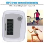 LCD Clip On Pedometer Step Counter Step Tracker for Walking Running