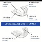 Dental Night Guard Mouth Guard for Teeth Grinding Bruxism Custom Fit
