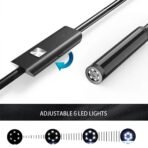 USB Type C Endoscope Borescope Snake Inspection Camera 3 in 1 for