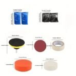Car Headlight Lens Restoration Repair Kit Polishing Cleaner
