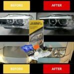 Car Headlight Lens Restoration Repair Kit Polishing Cleaner
