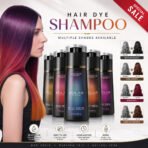 200ml Instant Hair Dye Shampoo Hair Colour Shampoo Natural Colour