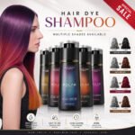 200ml Instant Hair Dye Shampoo Hair Colour Shampoo Natural Colour
