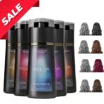 200ml Instant Hair Dye Shampoo Hair Colour Shampoo Natural Colour