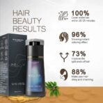 200ml Instant Hair Dye Shampoo Hair Colour Shampoo Natural Colour