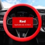 Non-slip Steering Wheel Cover Durable Silicone Car Elastic Glove
