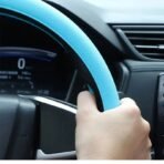 Non-slip Steering Wheel Cover Durable Silicone Car Elastic Glove