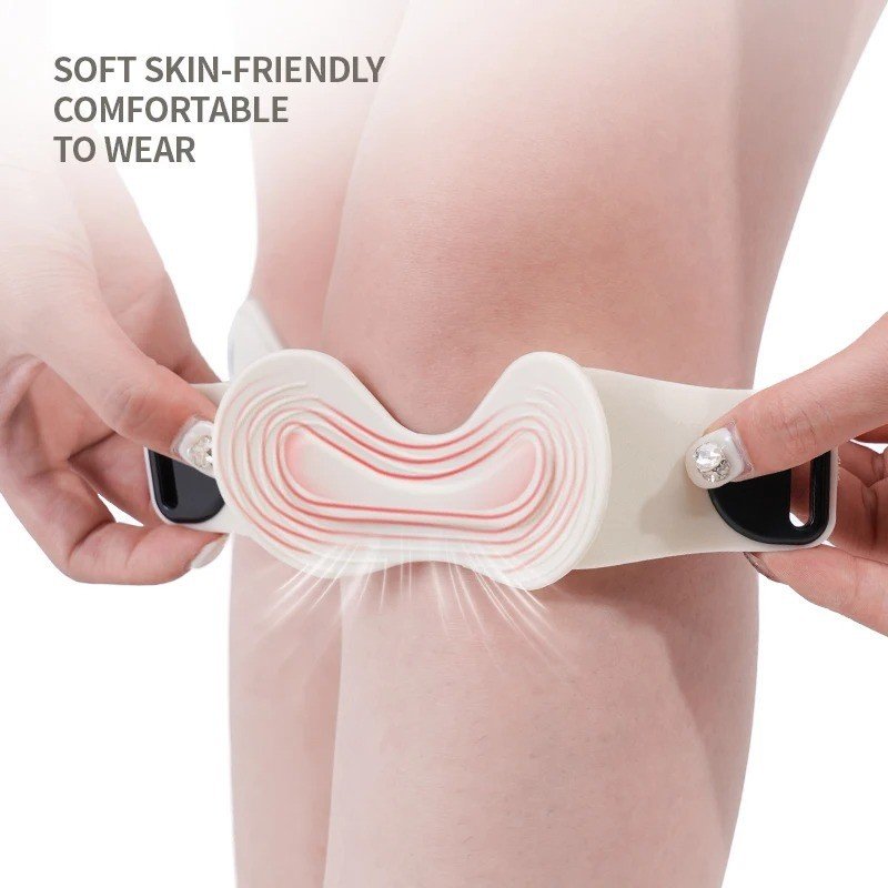 Precision Strap Knee Brace Silicone Pad Adjustable Breathable Sport
