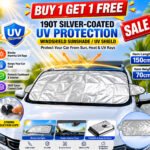 Car Windscreen Sun Shade UV Heat Protector Reflective Cover Front