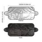 Car Windscreen Sun Shade UV Heat Protector Reflective Cover Front