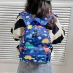 Unisex School Travel Cartoon Cute Backpacks Children Women Shoulder