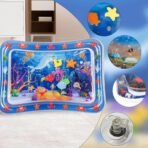 Water Sensory Mat 65cm Play Mat for Cats Interactive Cat Toy Water