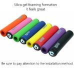 Longneck Slip On Ribbed Grips MTB BMX Dirt Jumping Scooters